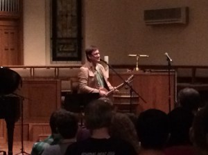 John Darnielle at Maximum Ames Music Festival. 